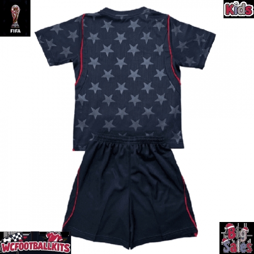 United States Replica Away Stadium Kit for Kids World Cup 2026 Short Sleeve (+ pants)